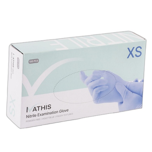 TERASAFE Exam Lavender Nitrile Glove(니트릴) XS