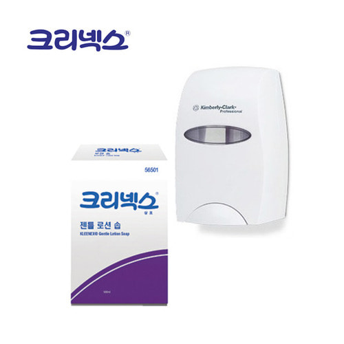 [유한킴벌리] 크리넥스 젠틀 로션 솝 500ml 낱개