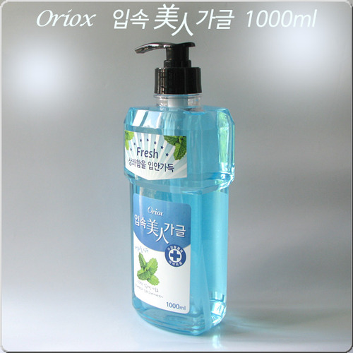 [유한킴벌리] 오릭스 입속 미인 가글 1000ml- 낱개
